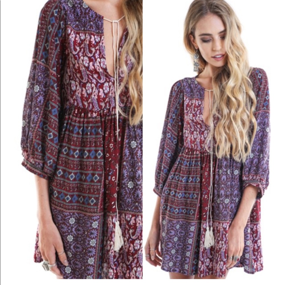 Paisley Smock Dress Verge Girl